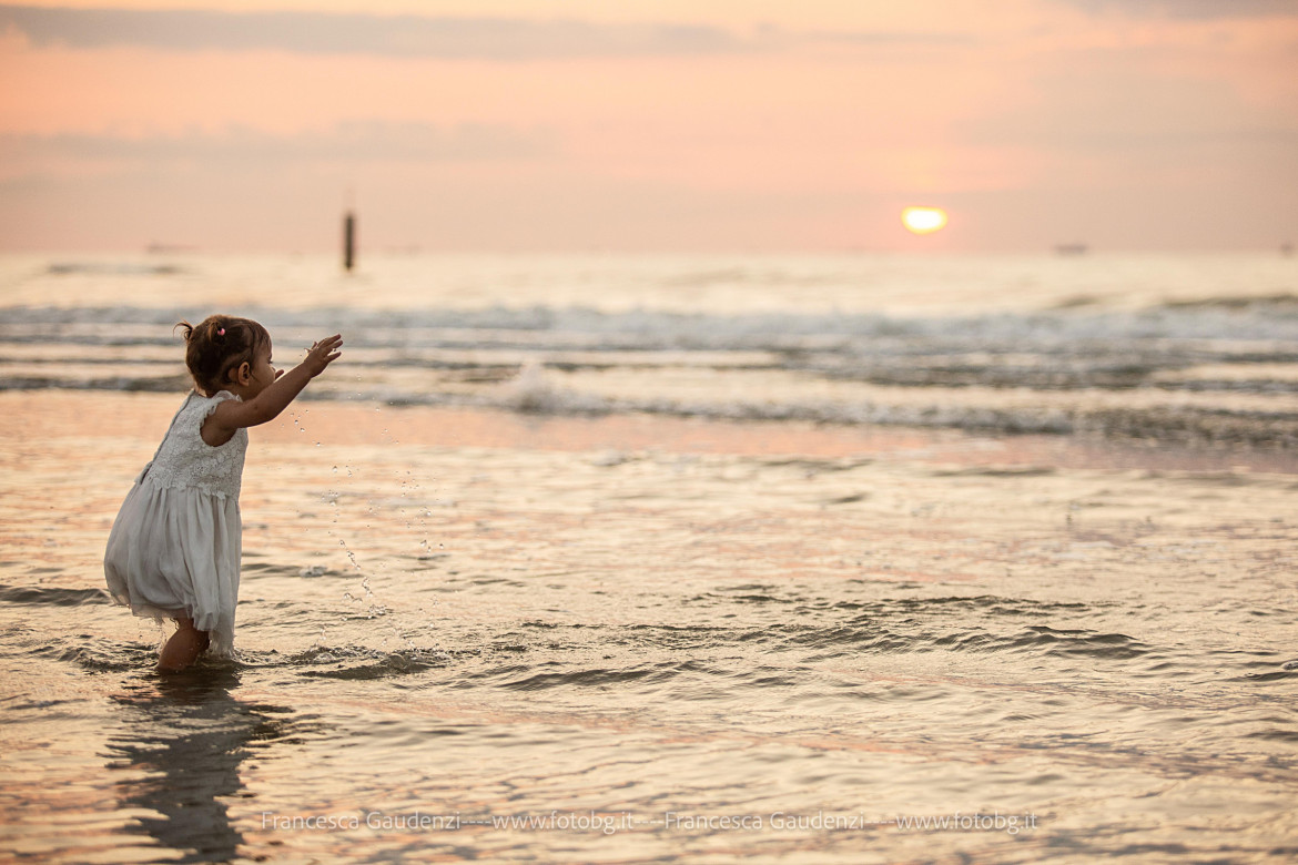 Fotografie di Famiglia al mare in provincia di Ravenna